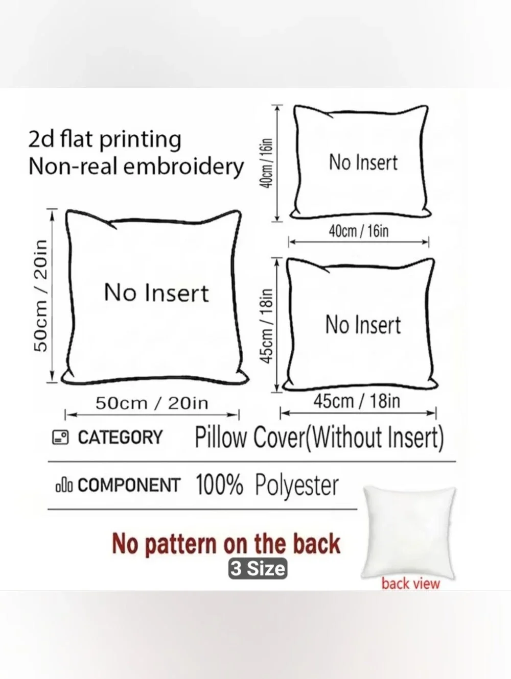 New Pair of Cute Pumpkin & Ghost Autumn Throw Pillow Covers 16x16 #1536-606